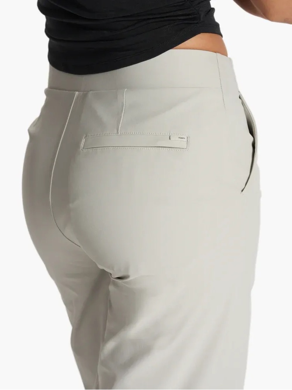 Vuori Women's Meta WideLeg Pants in Vapor - Picture 4 of 14